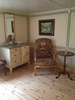 Frukostdukning i stora salen på Thorstorps Gård