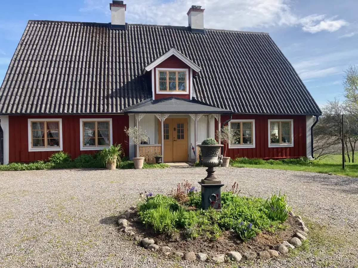 Mangårdsbyggnaden på Thorstorps Gård från 1700-talet